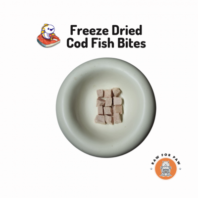 Freeze Dried Cod Fish Bites