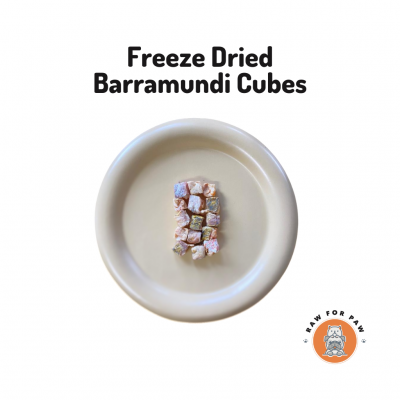 Freeze Dried Barramundi Cubes
