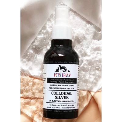 Pets Truly Colloidal Silver in Electrolyzed Water Classic Spray (100ml) Pets Truly Colloidal Silver in Electrolyzed Water Classic Spray (100ml)