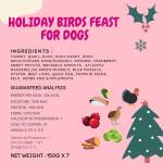 Holiday Birds Feast - For Dogs