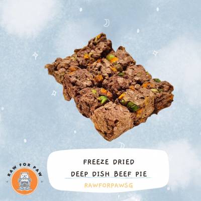 Freeze Dried Deep Dish Beef Pie Cubes