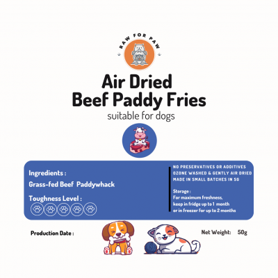 Air Dried Beef Paddy Fries