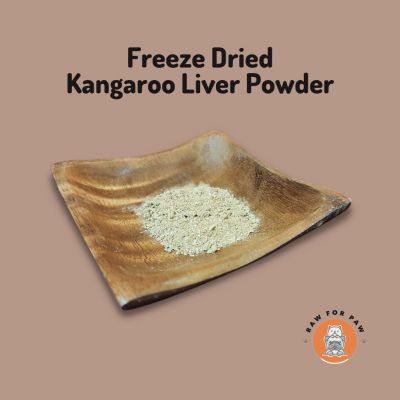 Freeze Dried Kangaroo Liver Powder