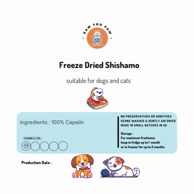 Freeze Dried Shishamo