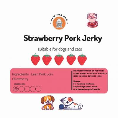 Air Dried Strawberry Pork