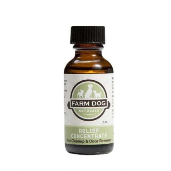 Farm Dog Naturals RELIEF Concentrate Cleanup & Odor Remover For Dogs